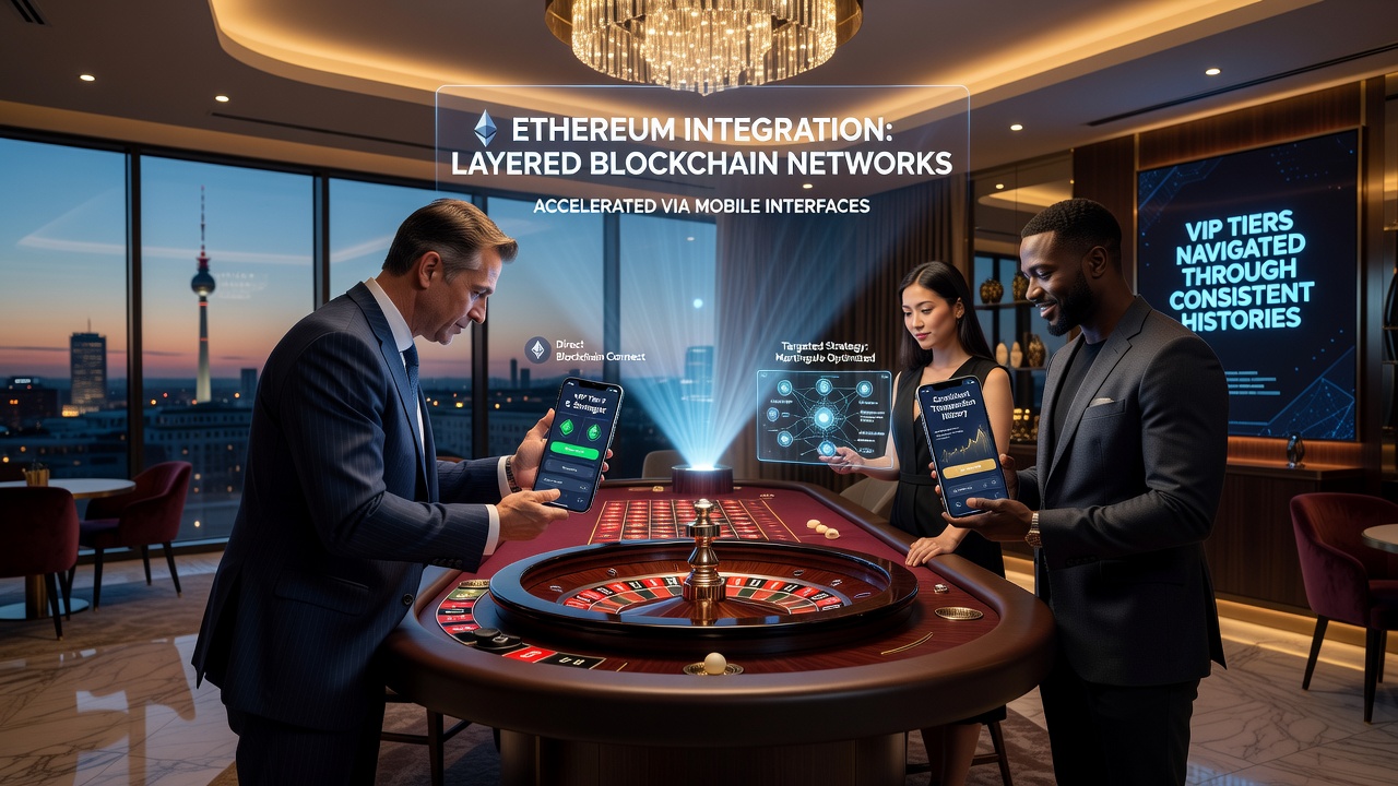 Mobile Schnittstellen verbinden Ethereum-Blockchain mit deutschen Roulette-Plattformen
