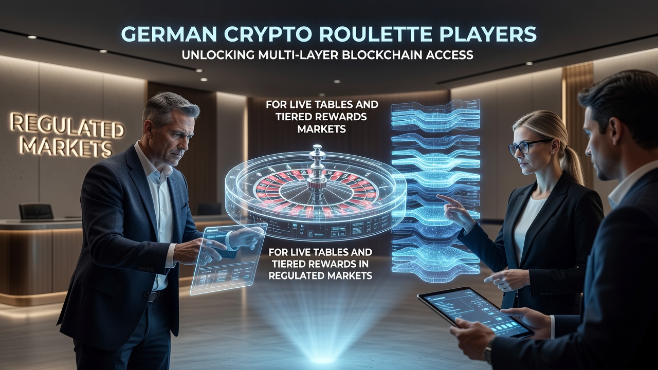 Deutsche Spieler nutzen mehrschichtige Blockchain-Technologien für Live-Roulette-Tische