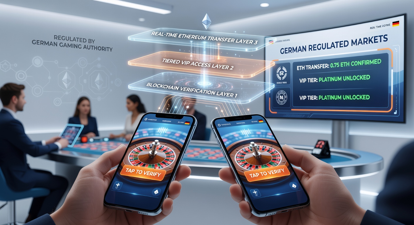 Deutsche Mobilroulette-Spieler nutzen Blockchain-Verifizierung für VIP-Stufen