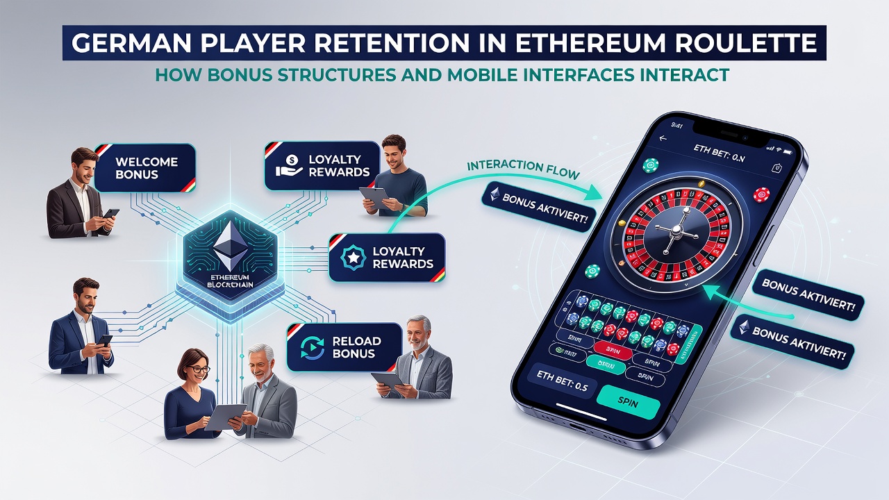 Darstellung der Interaktion zwischen Bonusstrukturen, mobilen Interfaces und Zahlungsprotokollen im Ethereum-Roulette