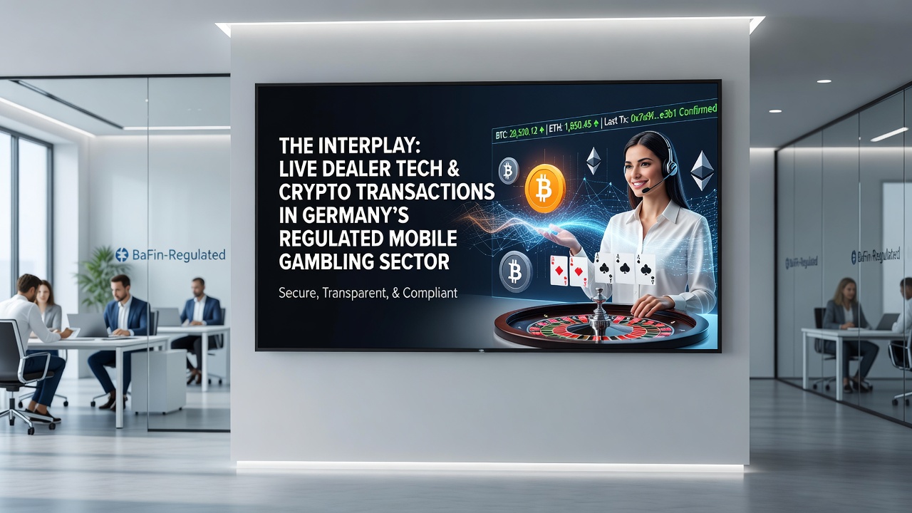 Live-Dealer-Technologie und Kryptowährungstransaktionen in mobilen Glücksspielumgebungen