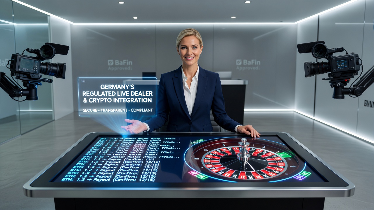 Blockchain-Integration mit Live-Dealer-Tischen im mobilen Glücksspiel