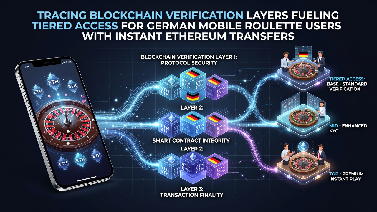 Blockchain-Verifizierungsschichten ermöglichen gestaffelte Zugänge in mobilen Roulette-Plattformen